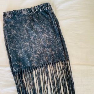 NWT Boho Fringe Skirt *FESTIVAL & SUMMER*